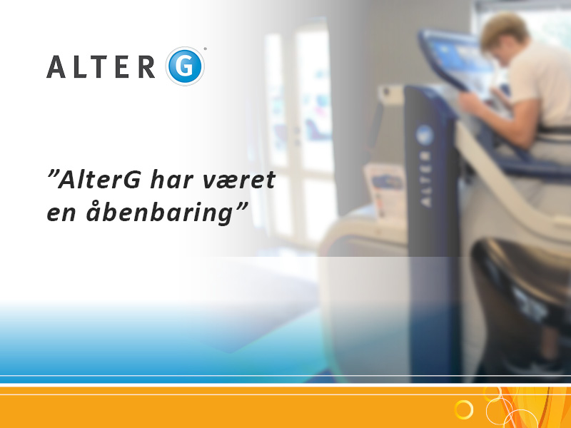 AlterG har været en åbenbaring